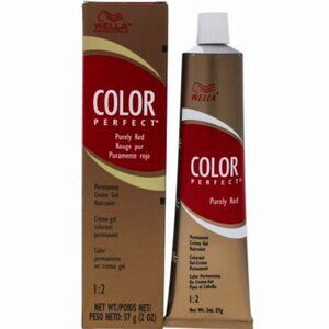 Purely Red 6RR Wella Color Perfect Permanent Creme Gel Hair Color